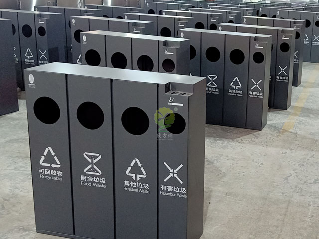 酒店鋼制分類(lèi)垃圾桶-室內(nèi)分類(lèi)垃圾桶廠(chǎng)家
