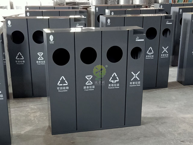 酒店鋼制分類(lèi)垃圾桶-室內(nèi)分類(lèi)垃圾桶廠(chǎng)家